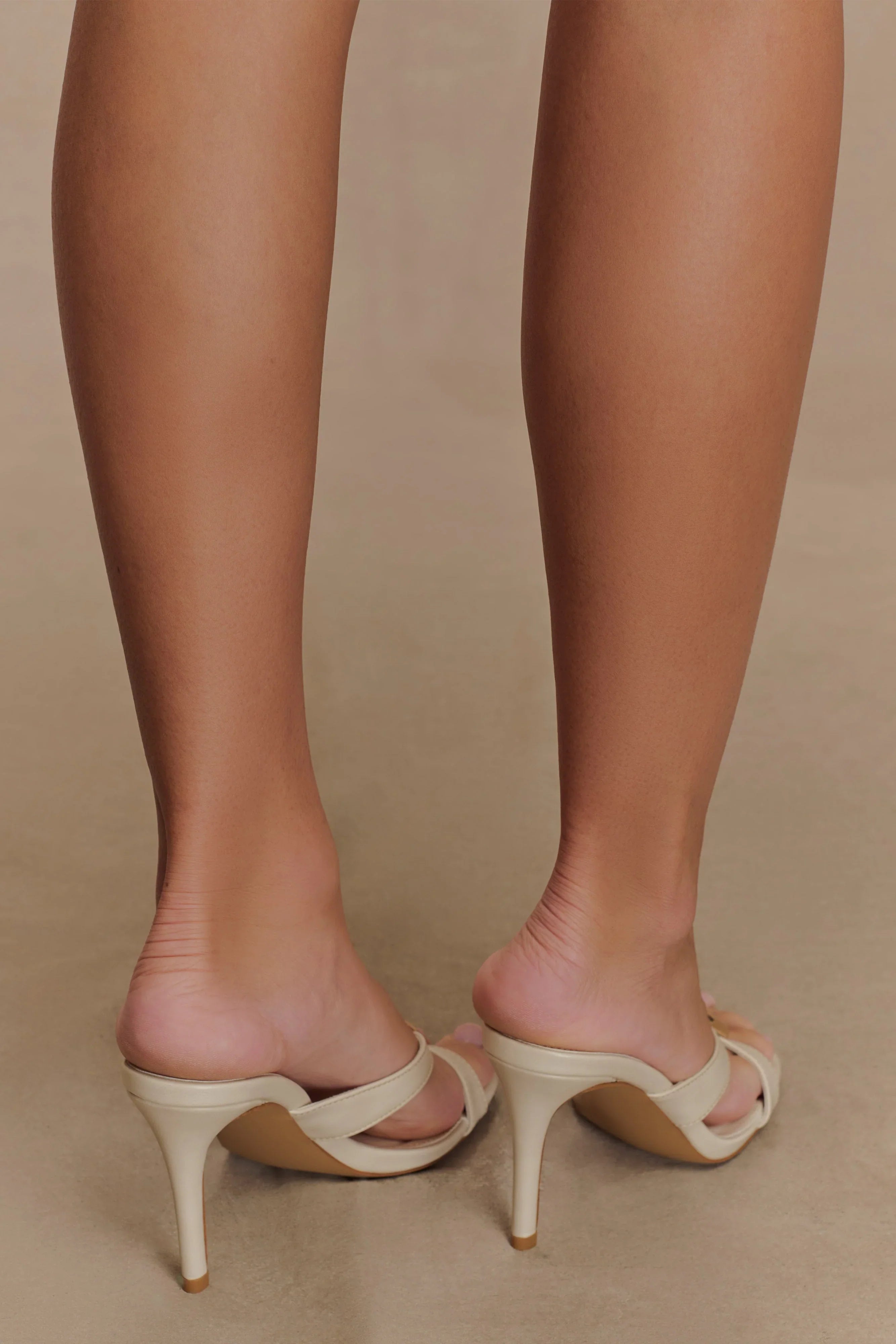 Jodie High Heel With Hardware Ivory