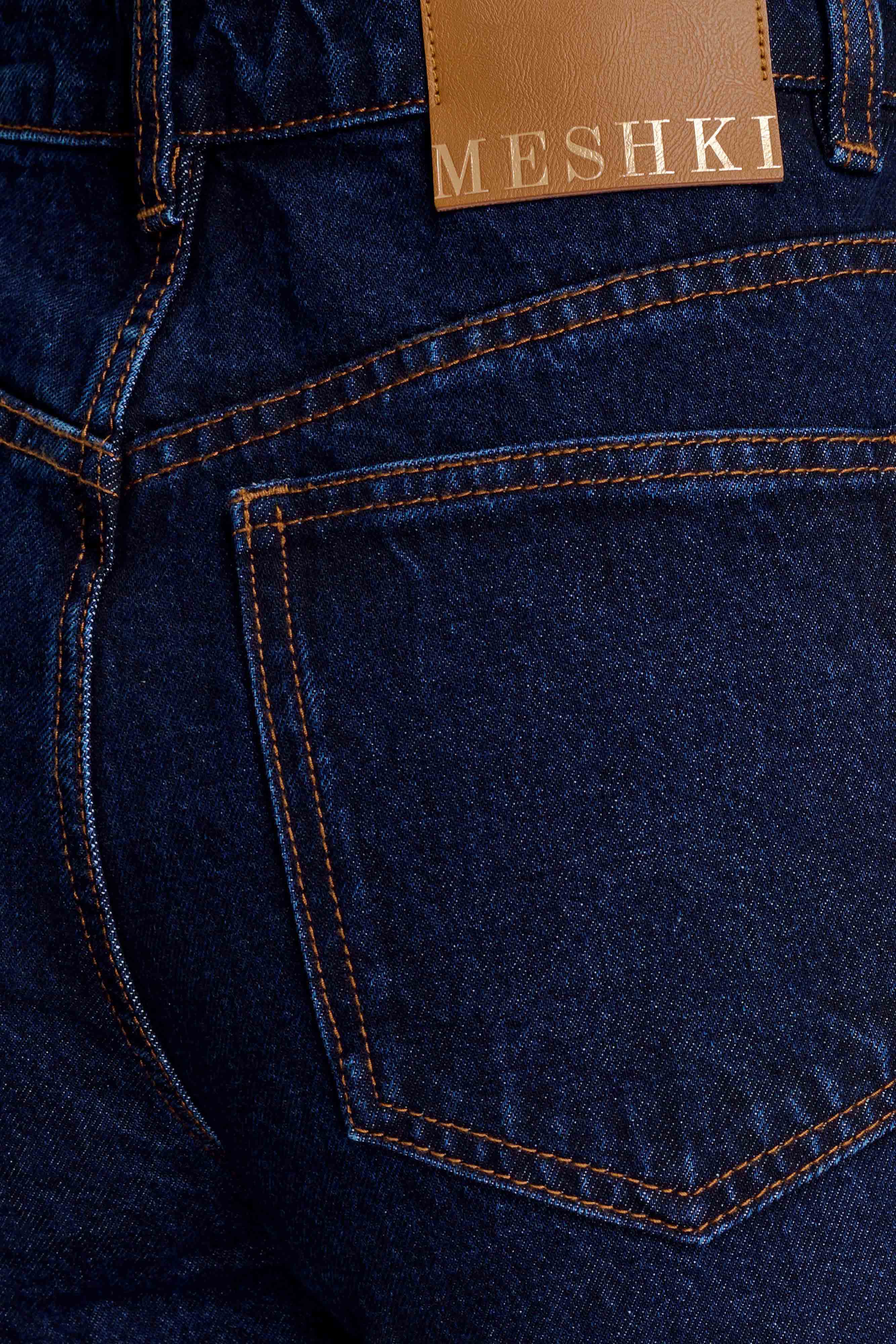 Tina Mom Jean Indigo Blue