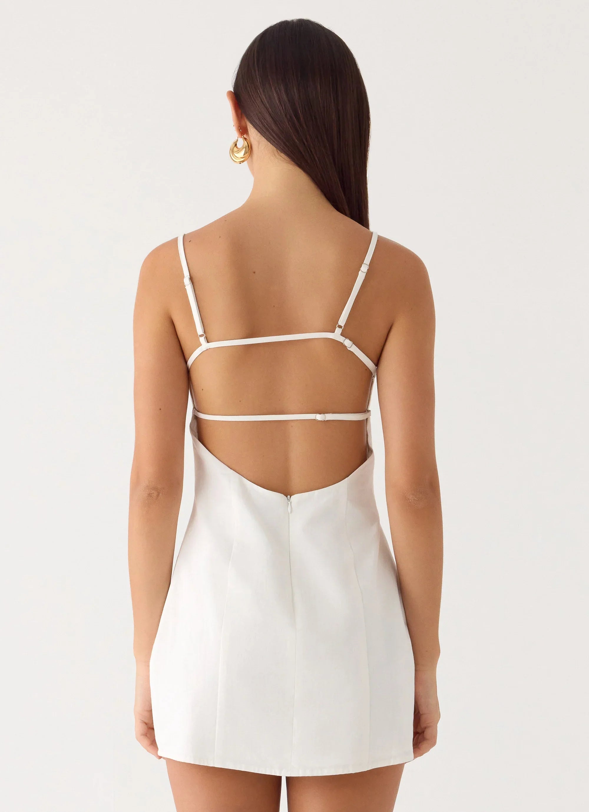 Second Sun Mini Dress White