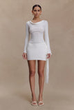Terrymae Crochet Mini Skirt White