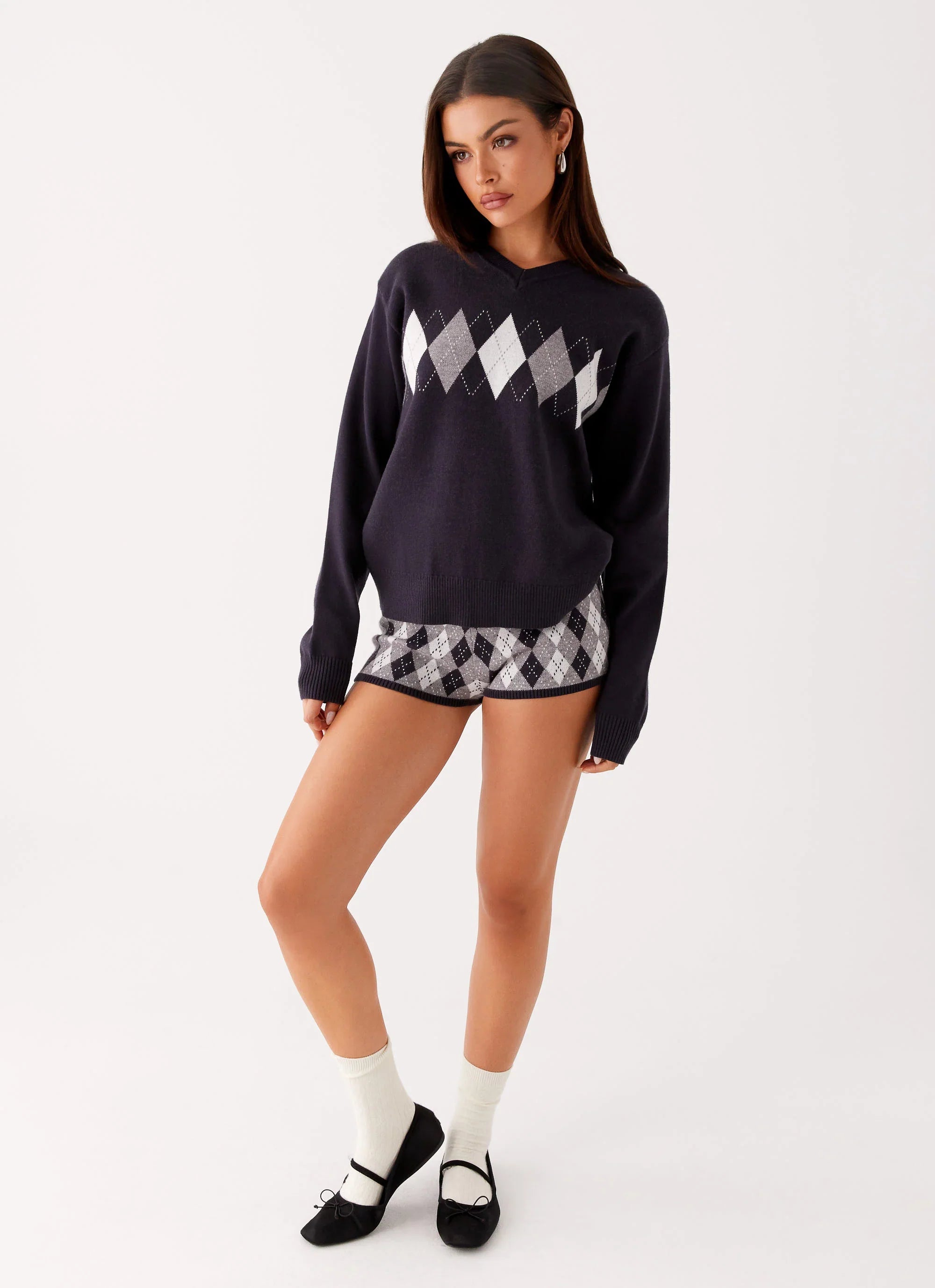 Context Knit Sweater Navy