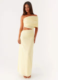 Gillian Maxi Dress Yellow