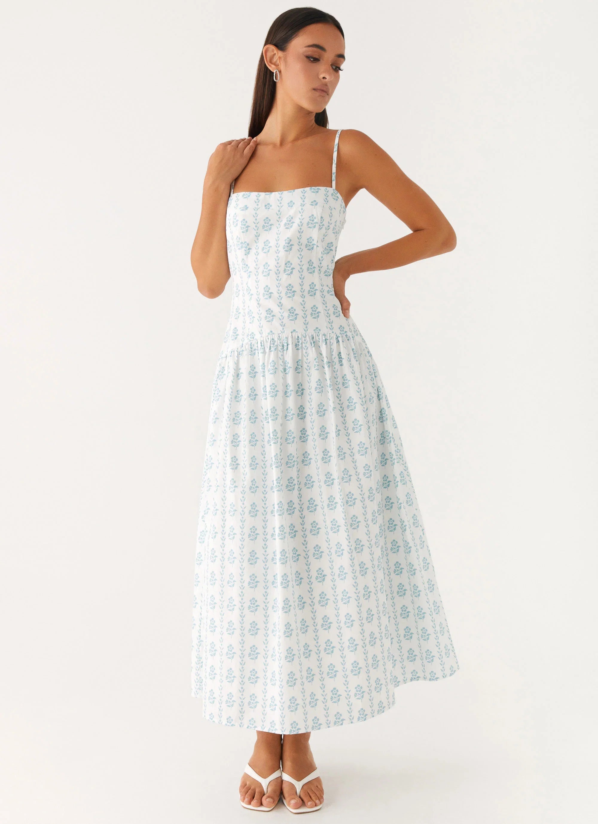 Amelie Midi Dress Sweet Daydream Print