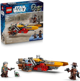 LEGO Star Wars Juguetes de construcción del vehículo espacial de Cobb Vanth para niños y niñas Juego de simulación para niños y fanáticos a partir de 7 años Regalo para cumpleaños Con