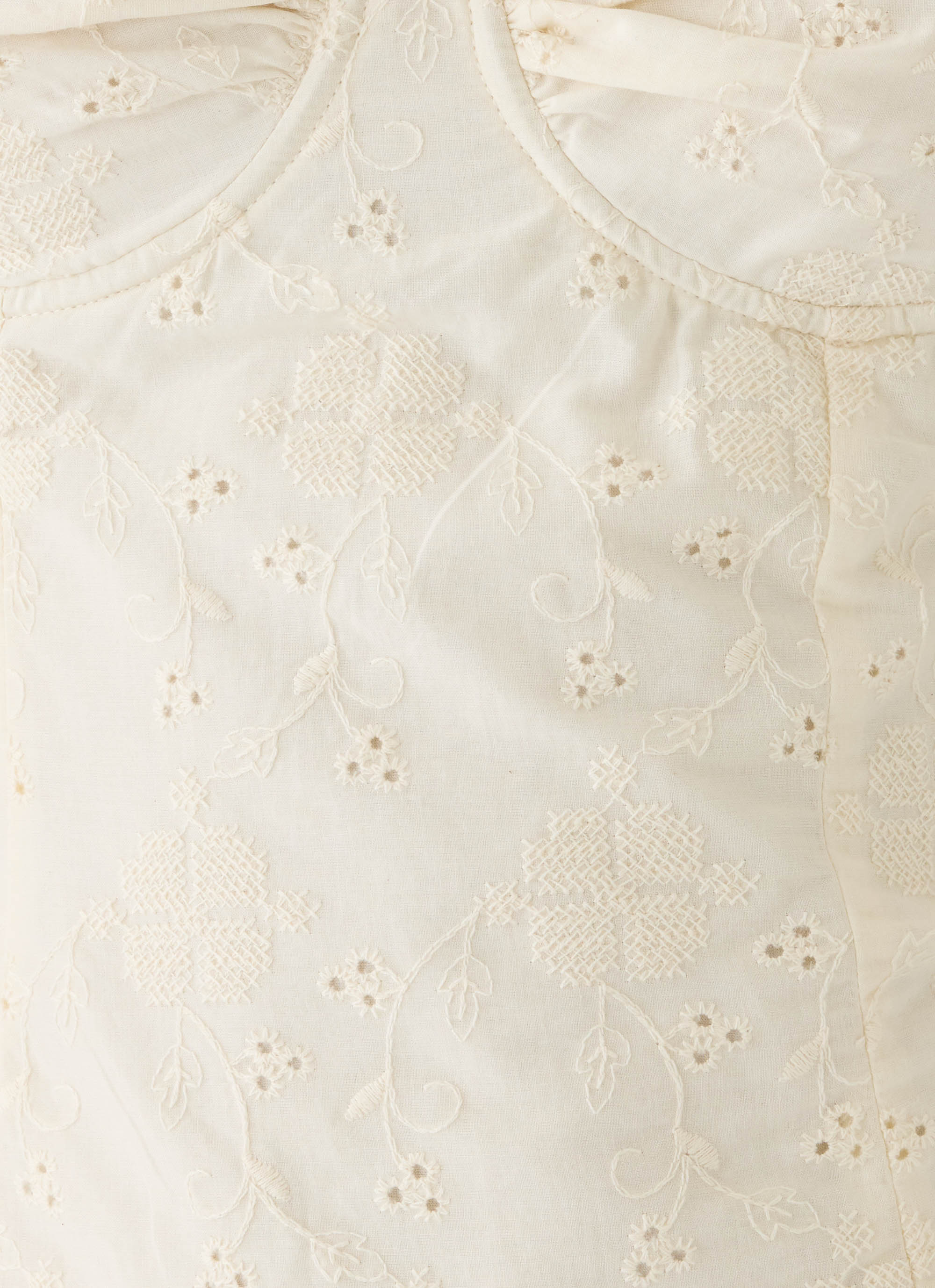 Cheryl Bustier Halter Top Ivory