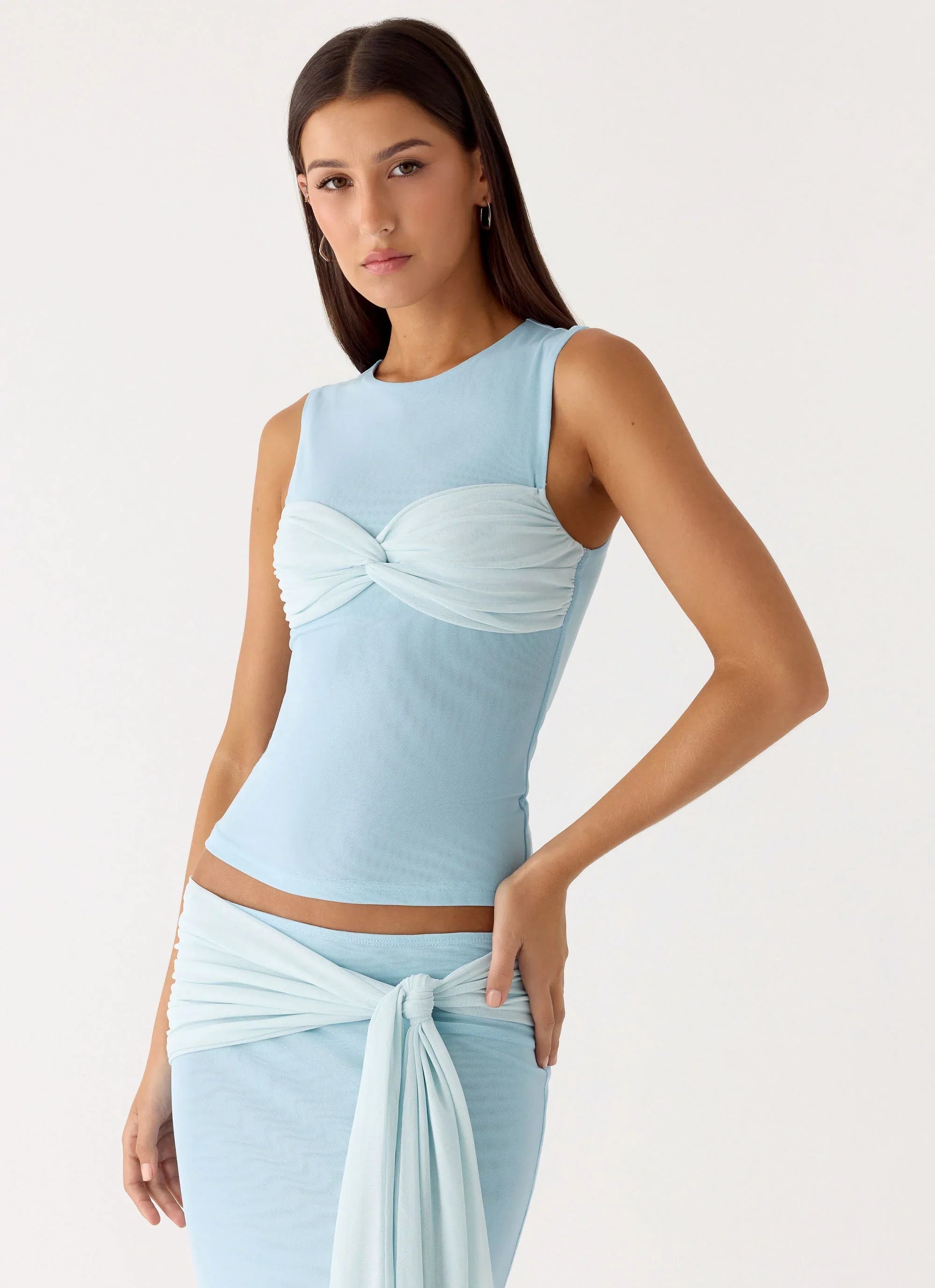 Delani Tank Blue