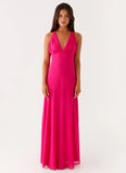 Kacia Maxi Dress Fuchsia