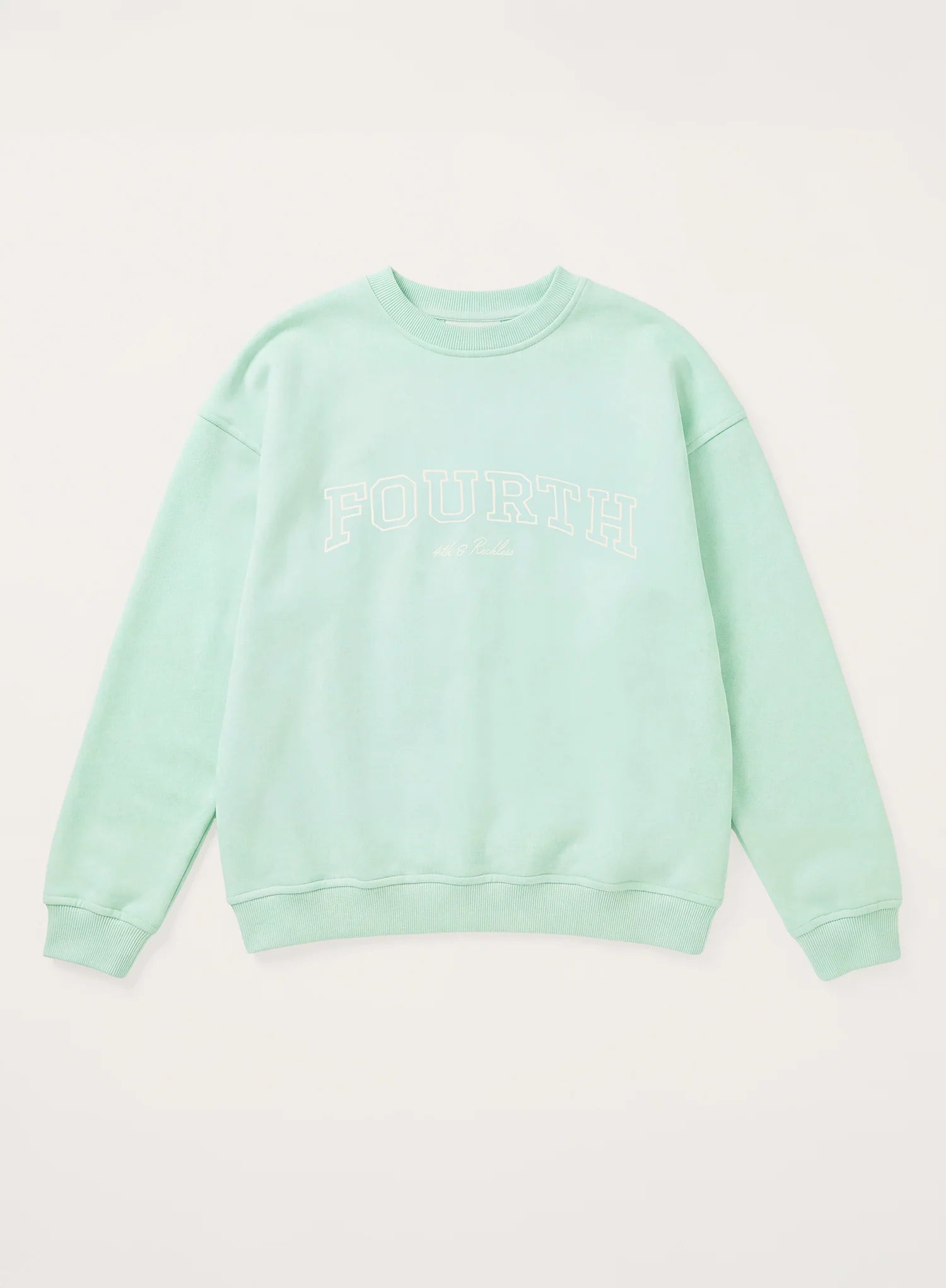 Mint Green Fourth Branded Sweatshirt