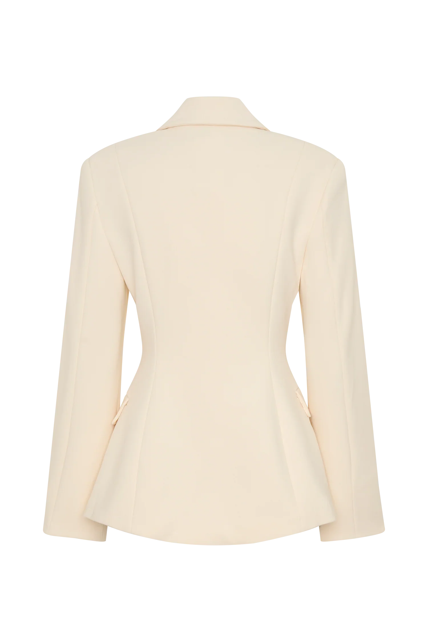 Wesley Structured Blazer Buttercream
