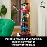 LEGO Ideas La Catrina 21372 Building Set for Adults Ages 18 Day of the Dead Decor Craft 1212 pieces Gift for Men Women