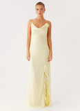 First Class Maxi Dress Yellow