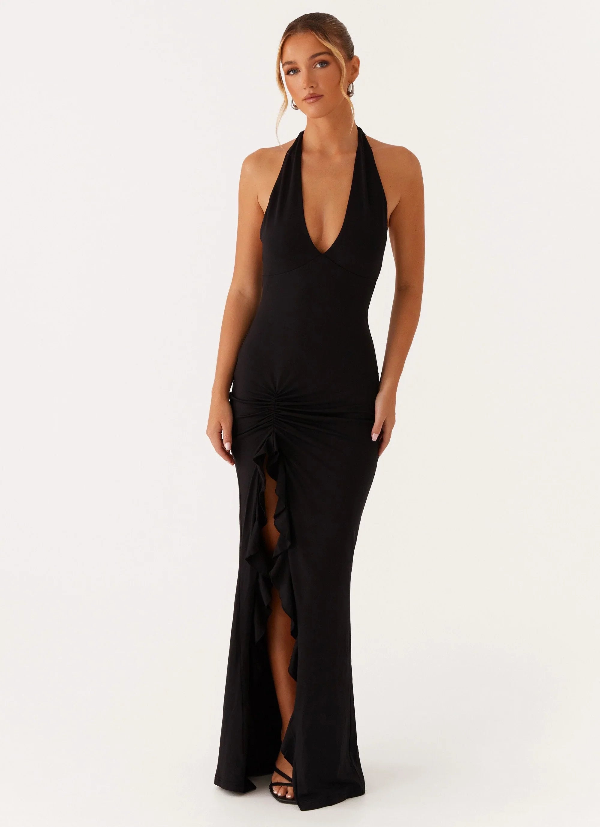 Charmed By You Maxi Dress Black