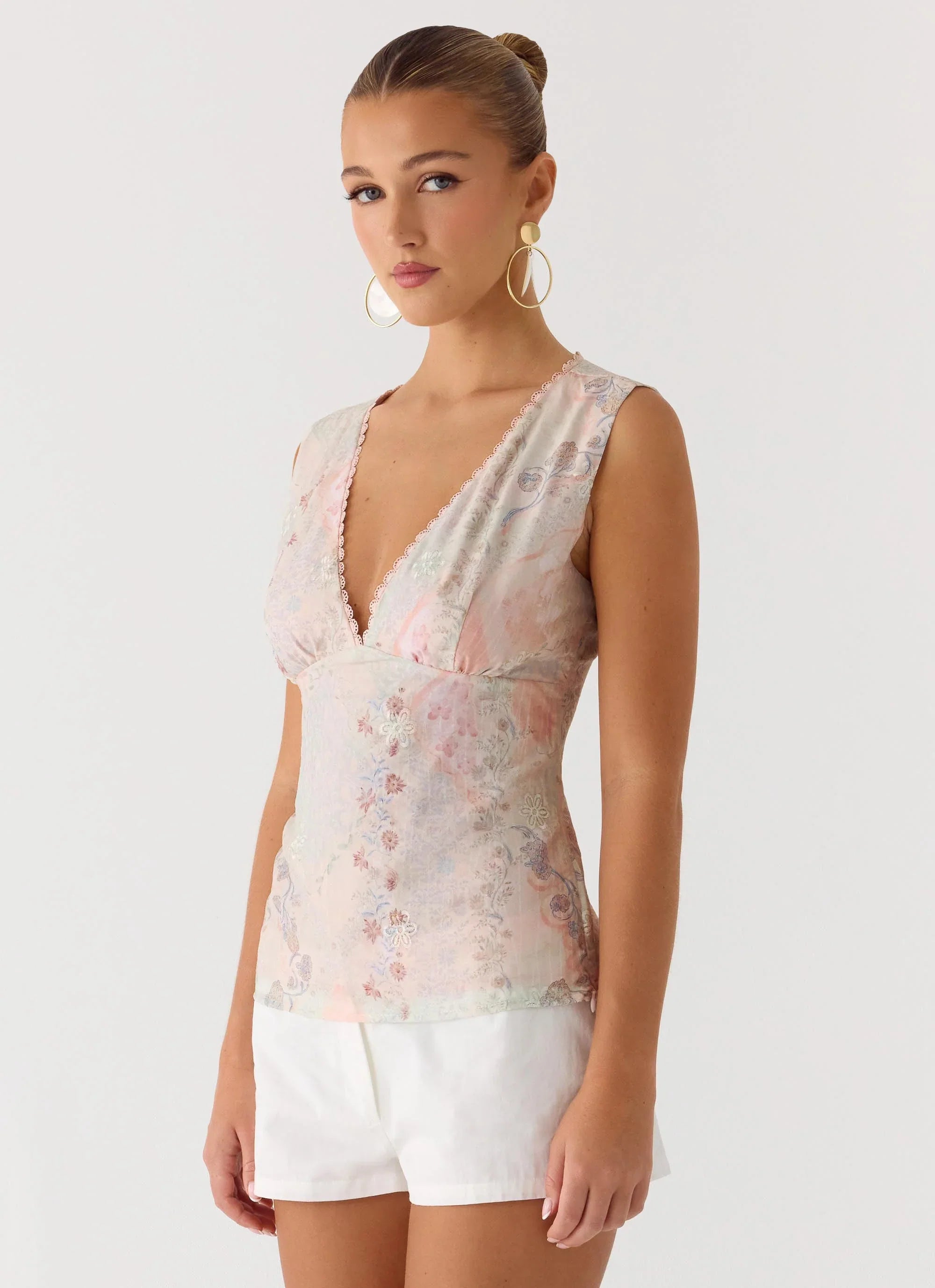 Lost In Love Top Mystic Paisley