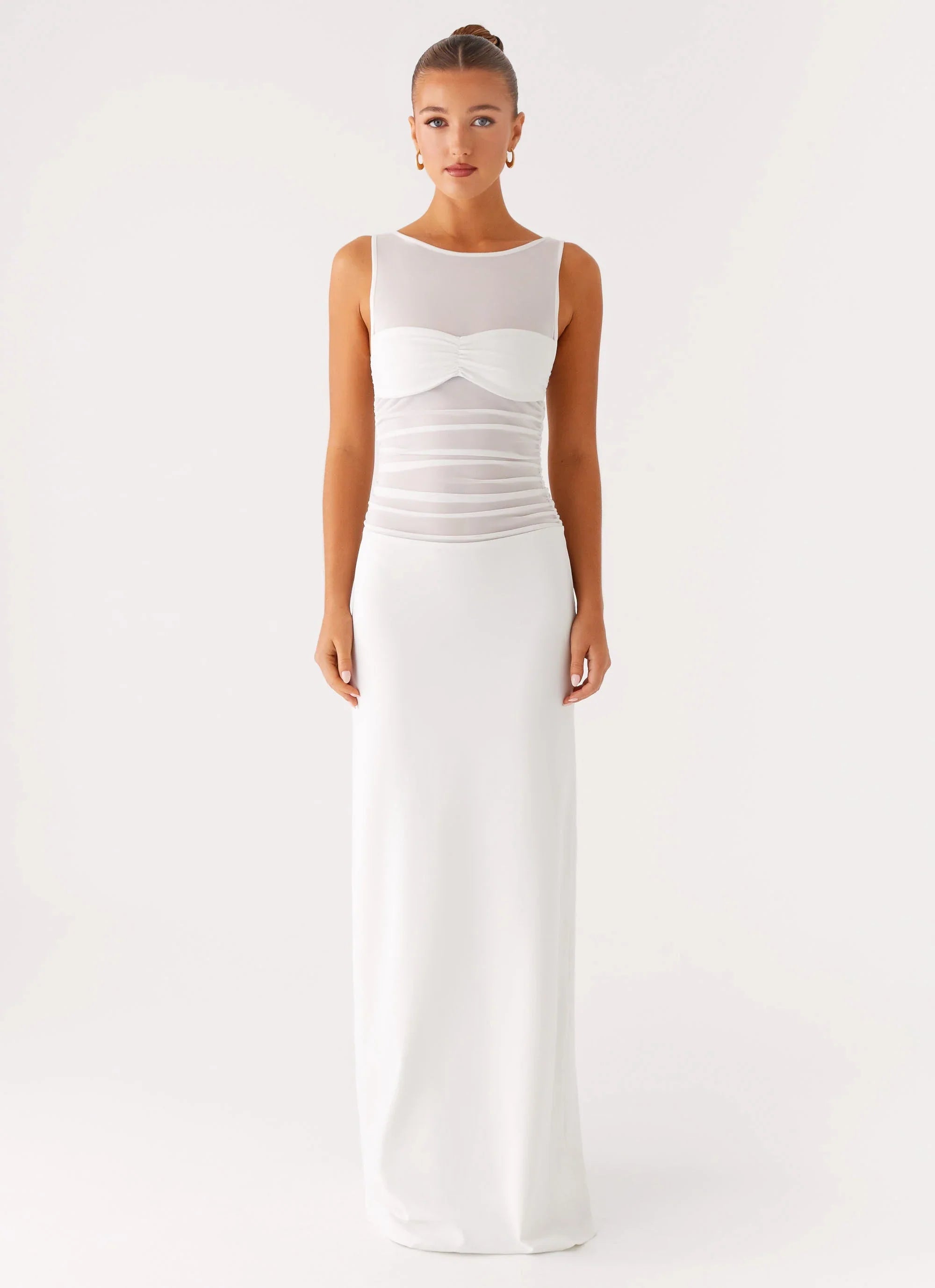 Wesley Maxi Dress Ivory