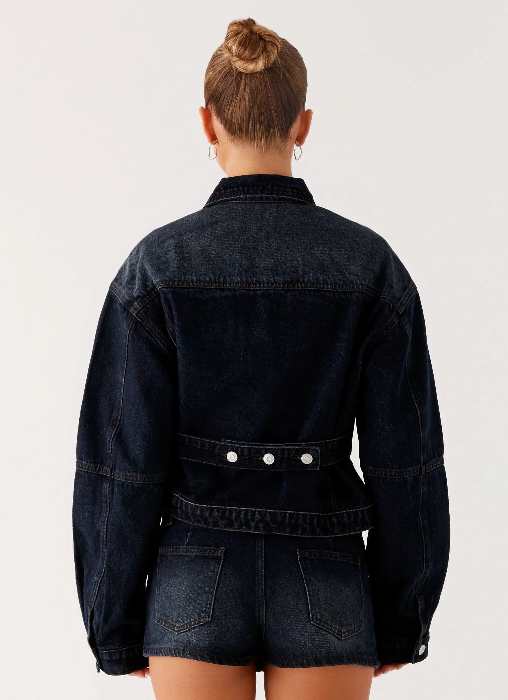Tropics Denim Jacket Washed Dark Blue