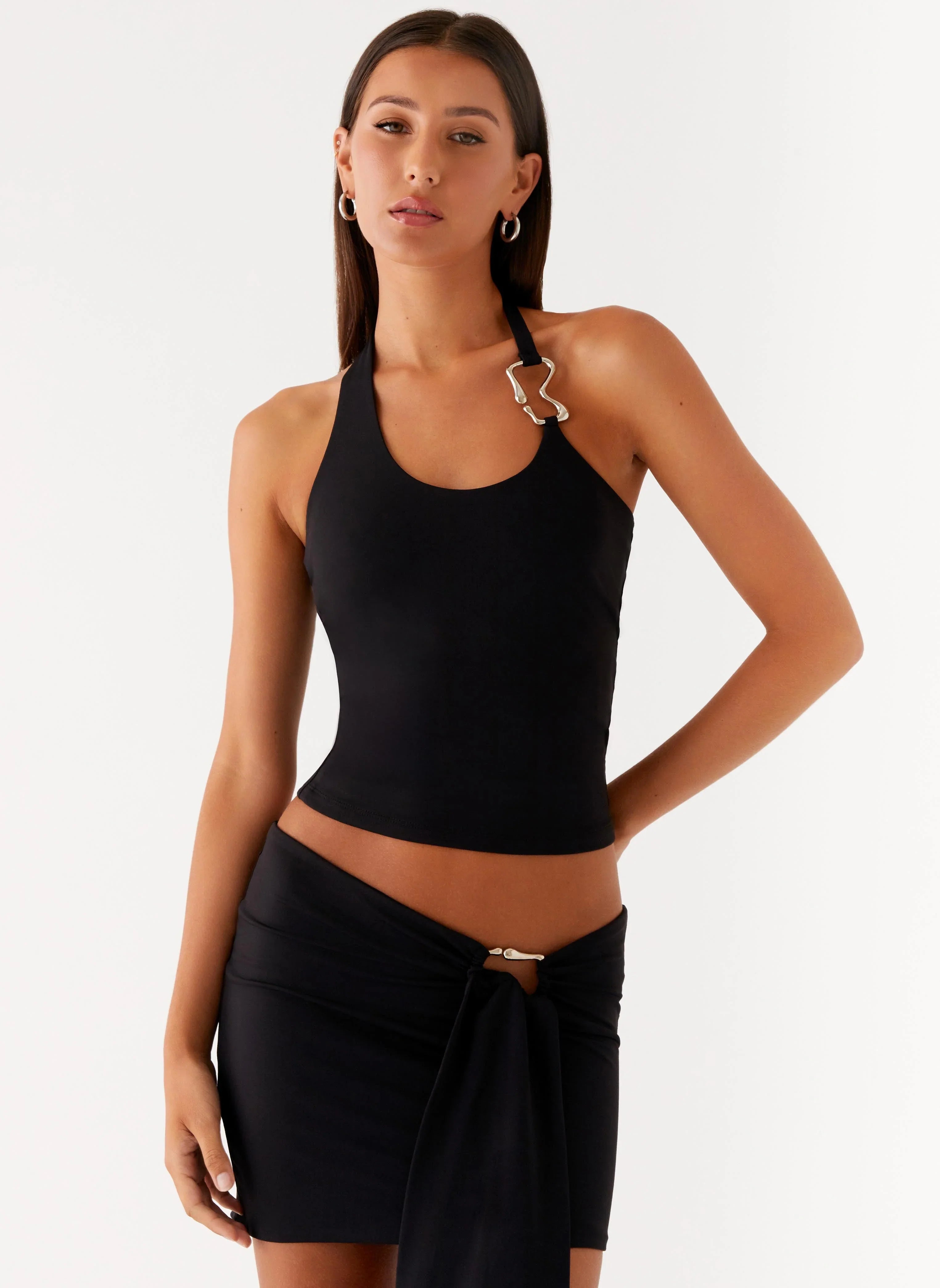 Lucent Top Black