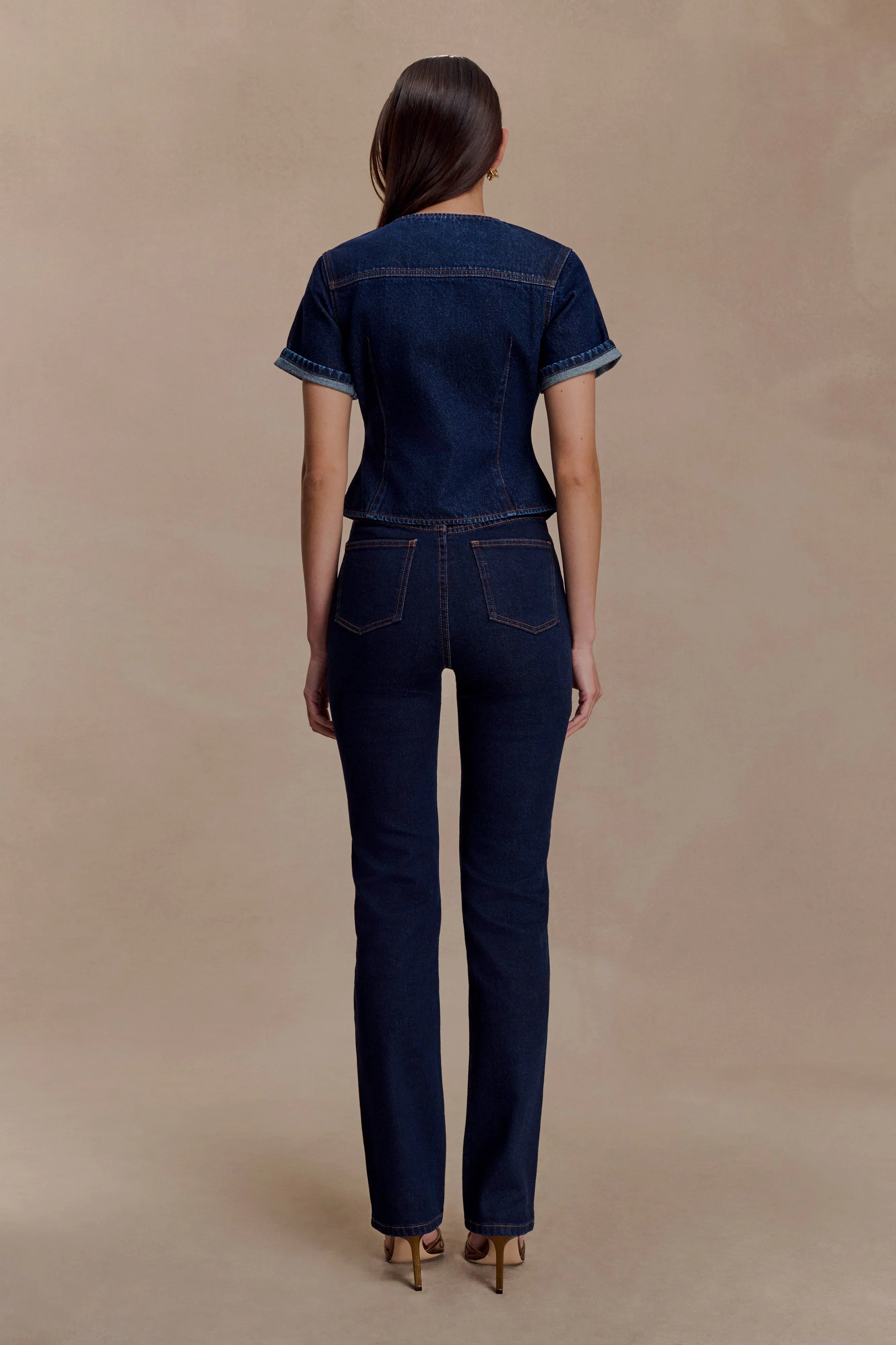 Janessa Skinny Denim Jeans Indigo Blue