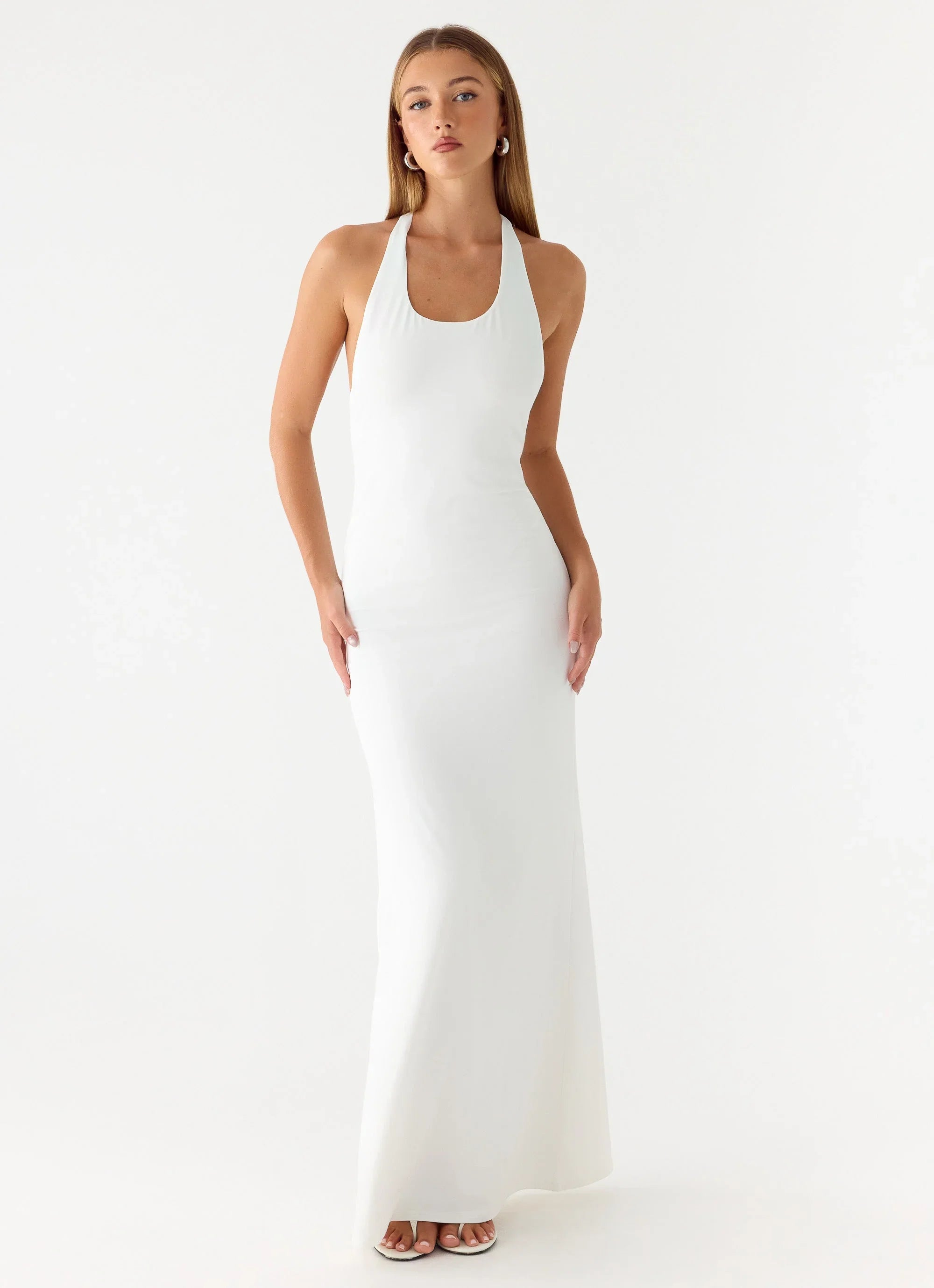 New Girl Maxi Dress White