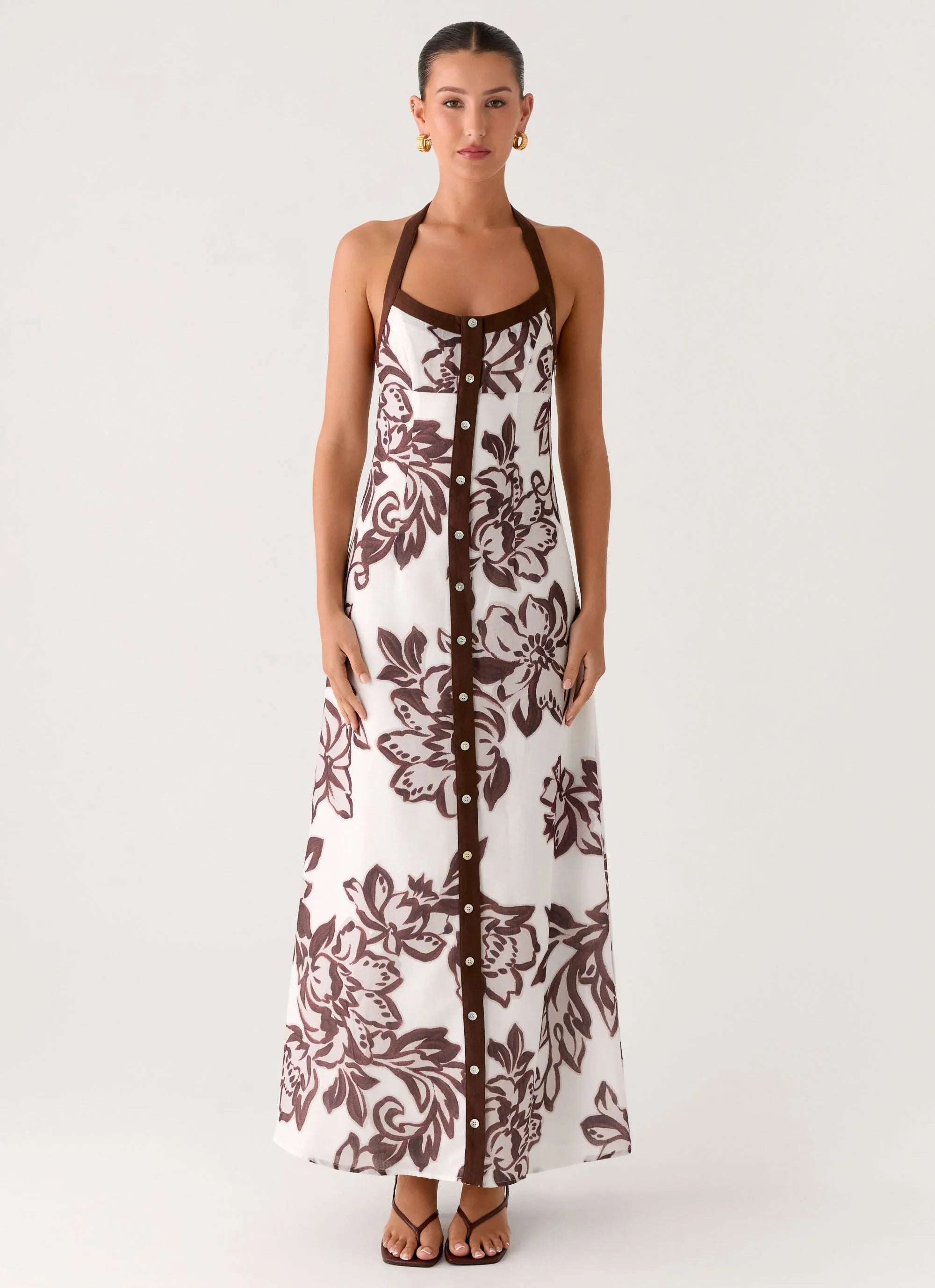 Jovanni Maxi Dress Vanilla Meadow