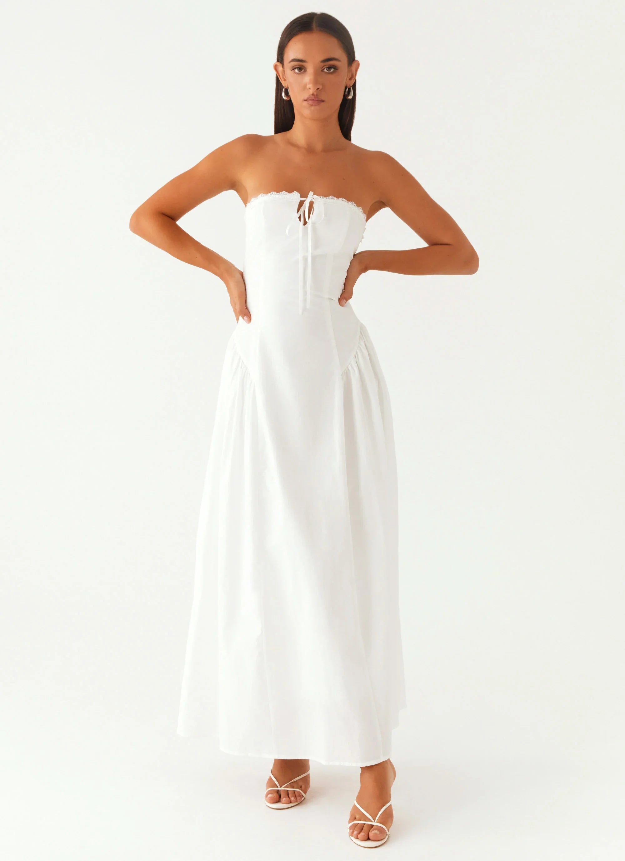 Burleigh Maxi Dress Ivory