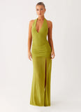 Island Muse Dress Lime