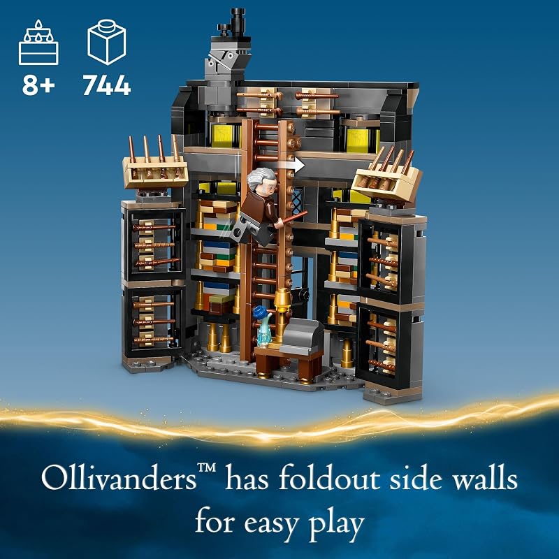 LEGO Harry Potter Ollivanders Madam Malkins Robes Building Toys Harry Potter Toys for Kids Boys Girls Age 8 Birthday Gift 76439