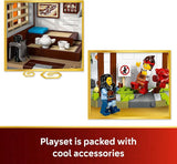 LEGO NINJAGO Four Weapons Blacksmith 15th Anniversary Building Toy for Kids Ages 14 Ninja Playset W Collectible Elemental Master of Earth 4 Minifigures Gift Idea for Teen Boys Girls 71858