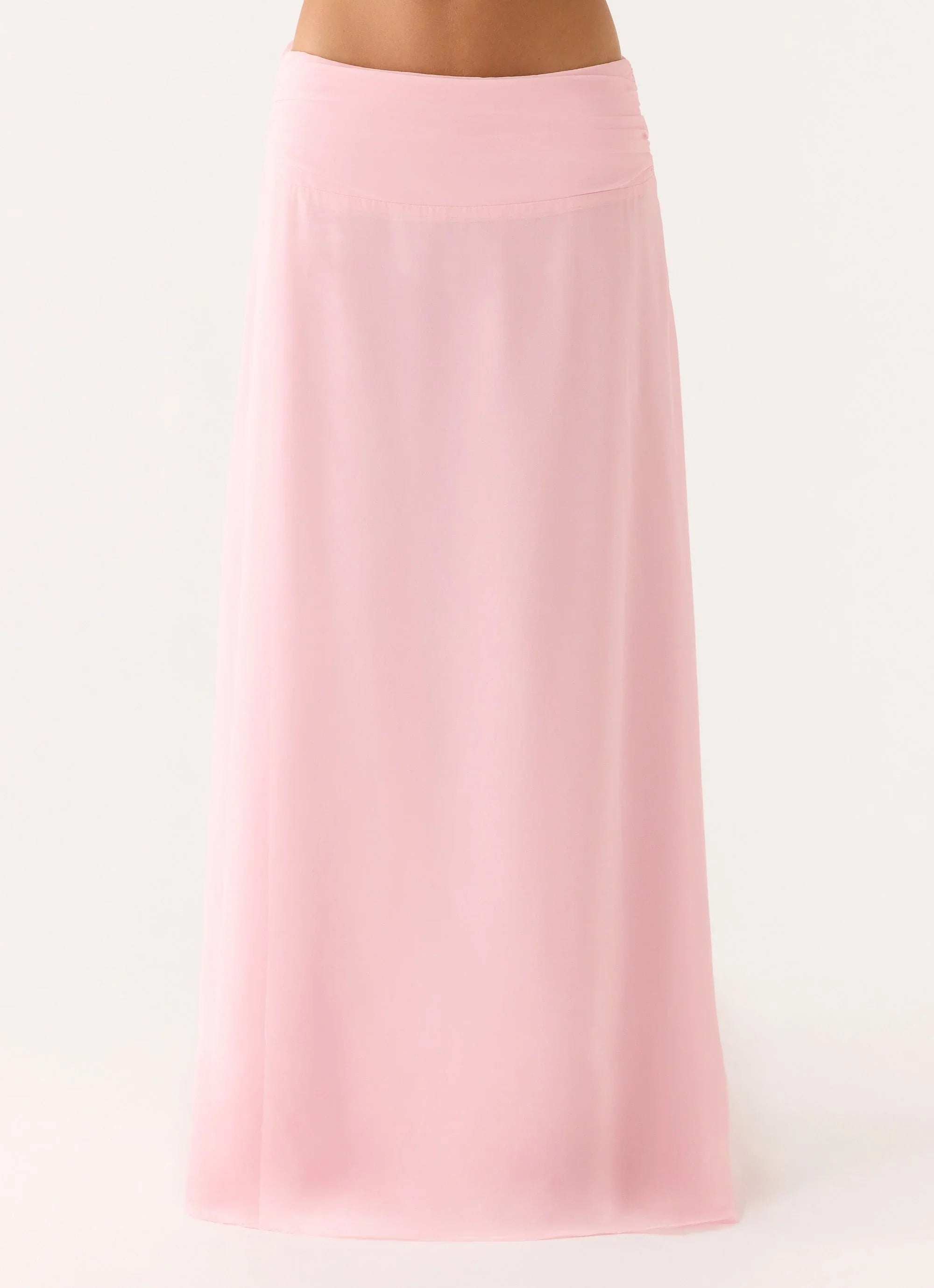Natalya Maxi Skirt Pink
