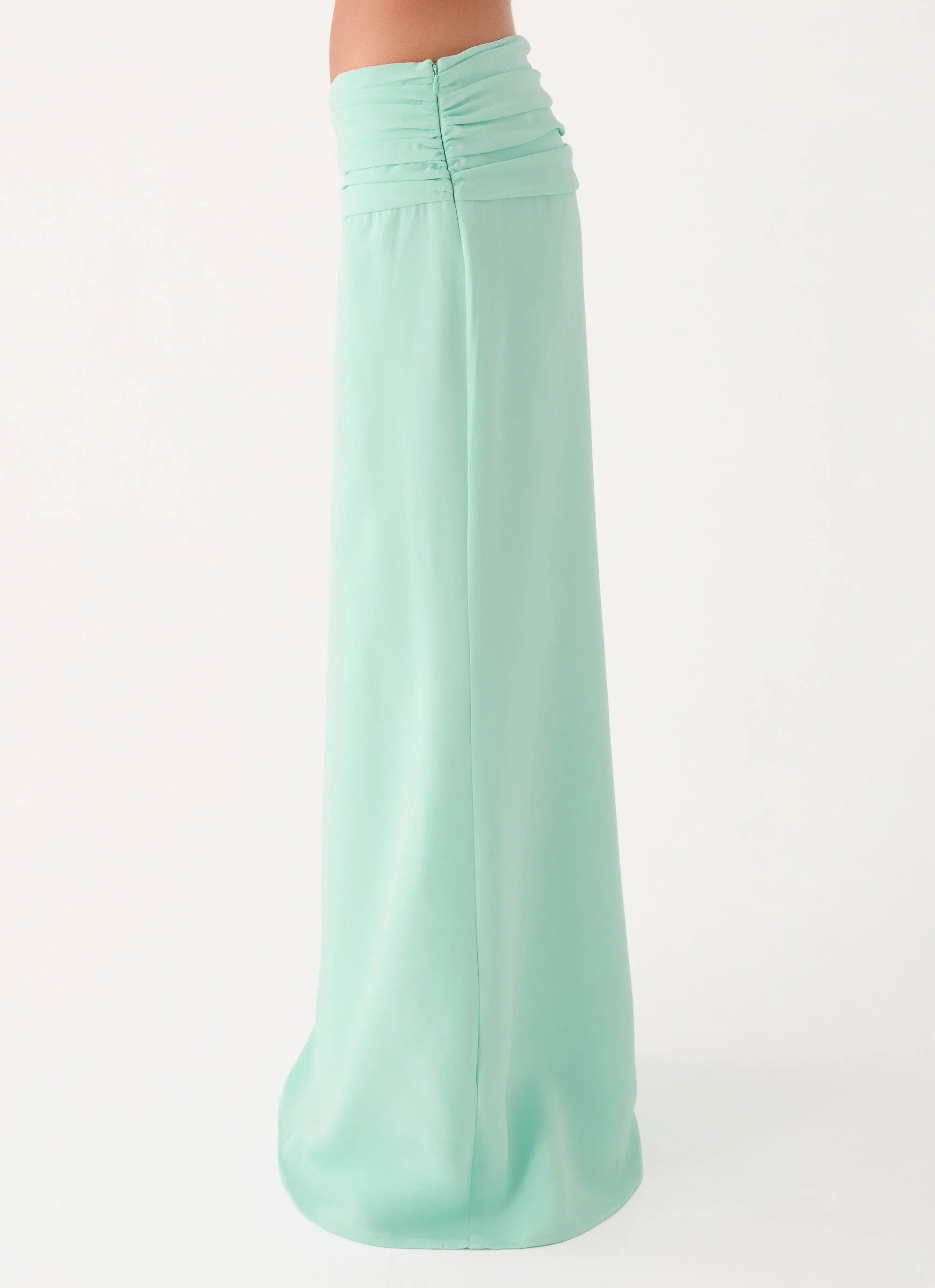 Tillie Maxi Skirt Aqua