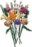LEGO Botanicals Flower Bouquet 10280 Building Set Adults 18 Artificial Flowers Relaxing Bedroom or Home Office Decor Gift for Anniversary 756 pieces