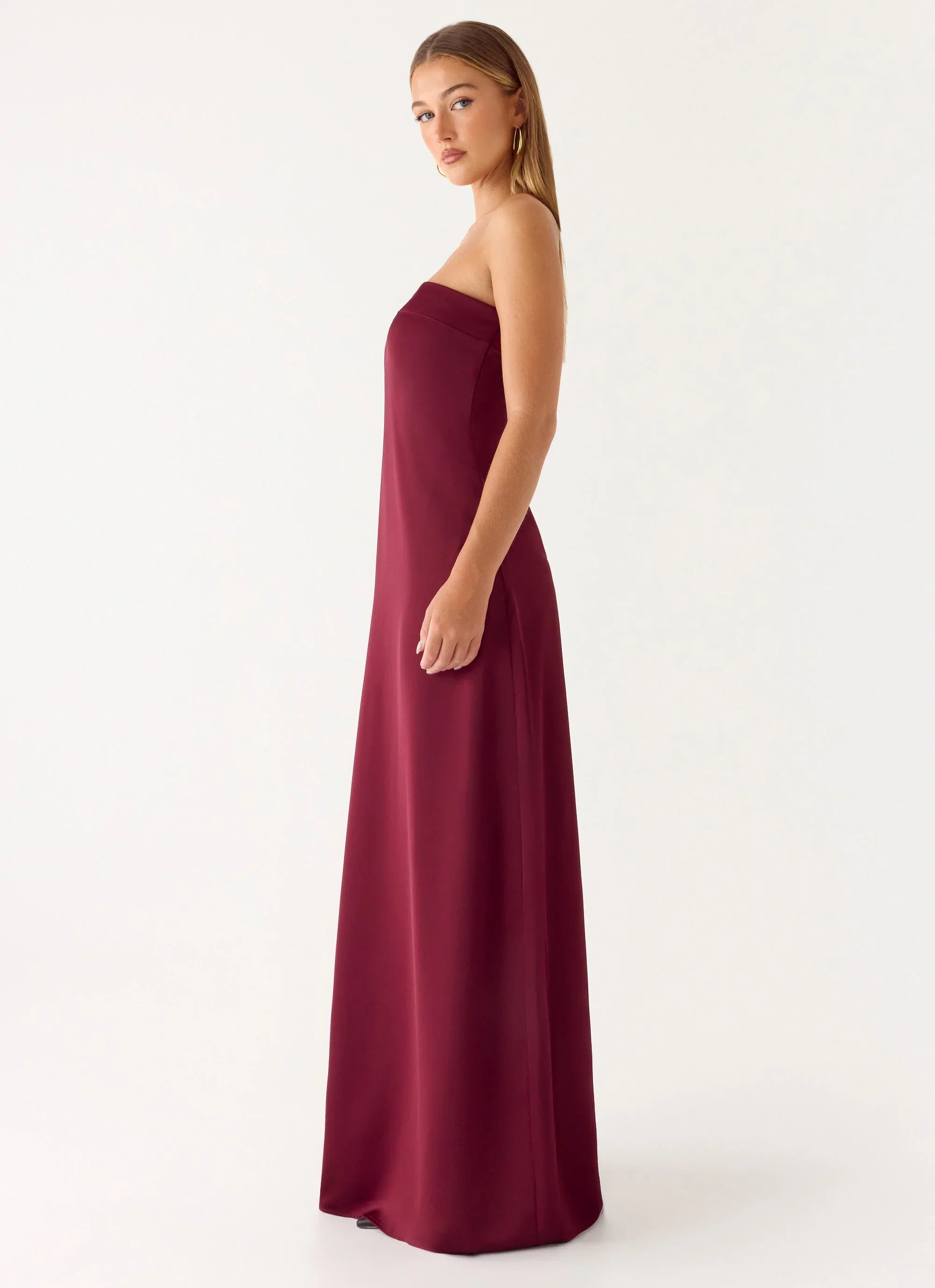 Jiana Maxi Dress Merlot
