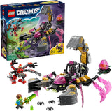 LEGO DREAMZzz Nightmare Scorpion Digger Building Toy for Boys Girls Pretend Play Set for Kids Ages 7 with 2 Build Options 3 Minifigures Treasure Creature Gift Idea for Birthdays 71513