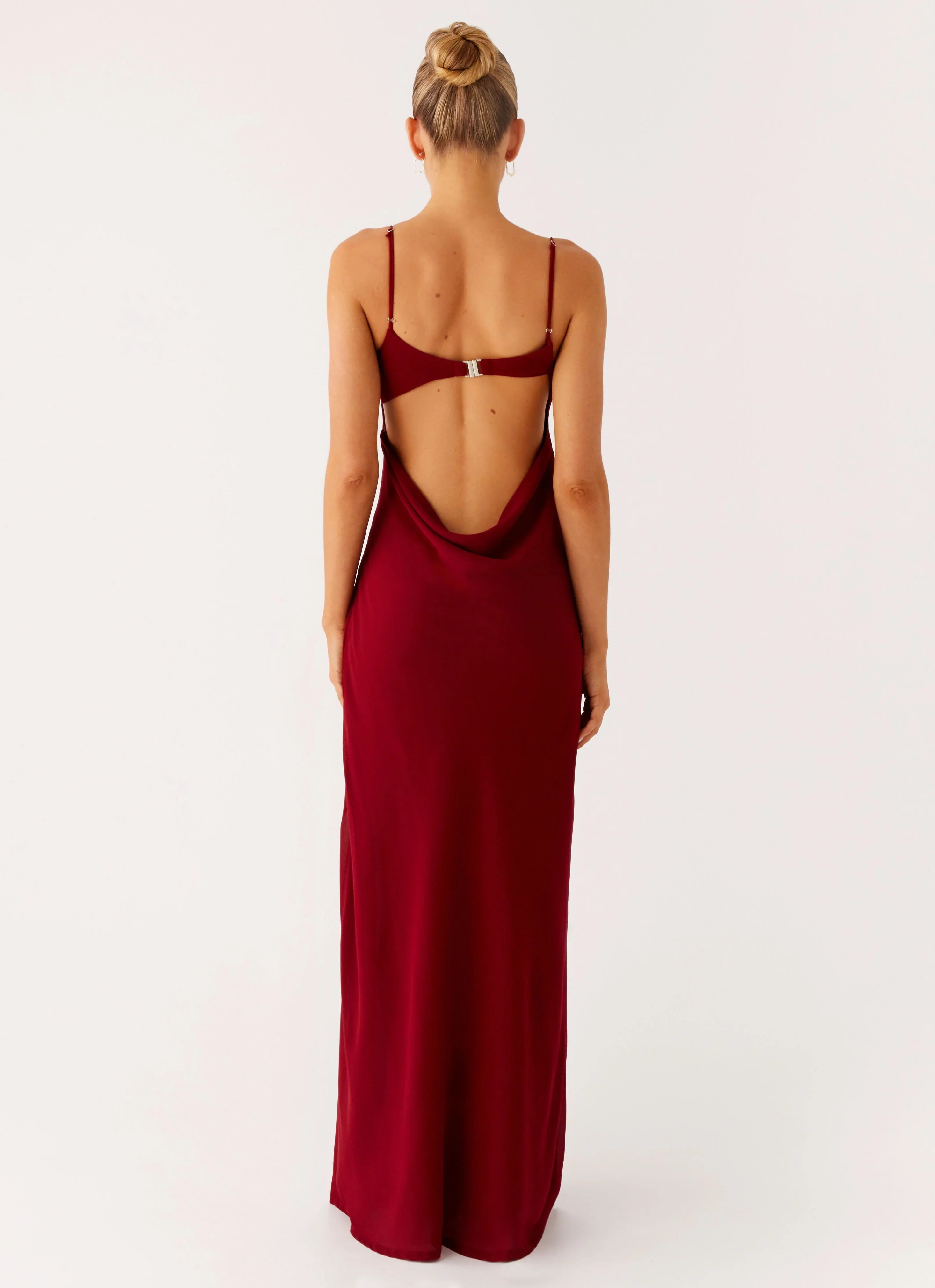 Alouette Maxi Dress Burgundy