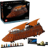 LEGO Star Wars Jabbas Sail Barge Building Sets for Adults Star Wars Ship Collectibles Set for Fans Building Kit with 450 Pieces 11 Minifigures Gifts for Men Women 75397