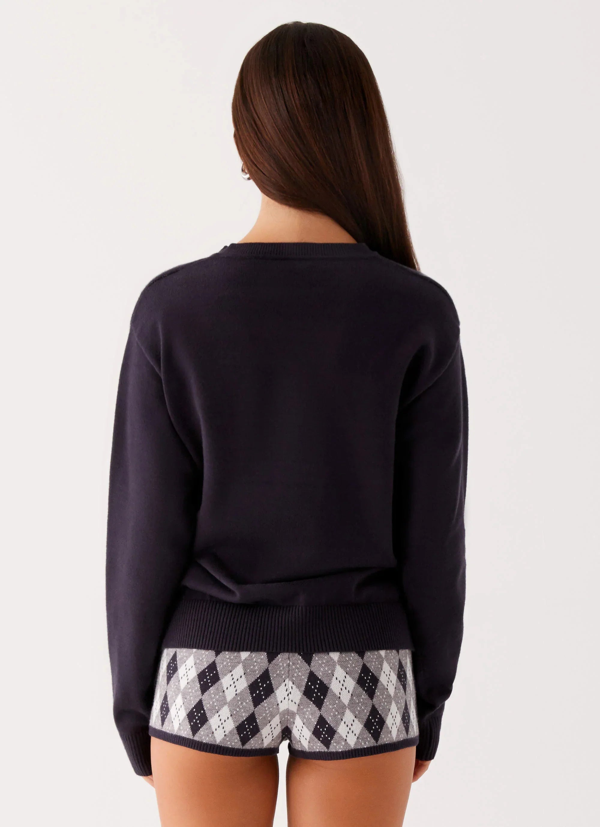 Context Knit Sweater Navy