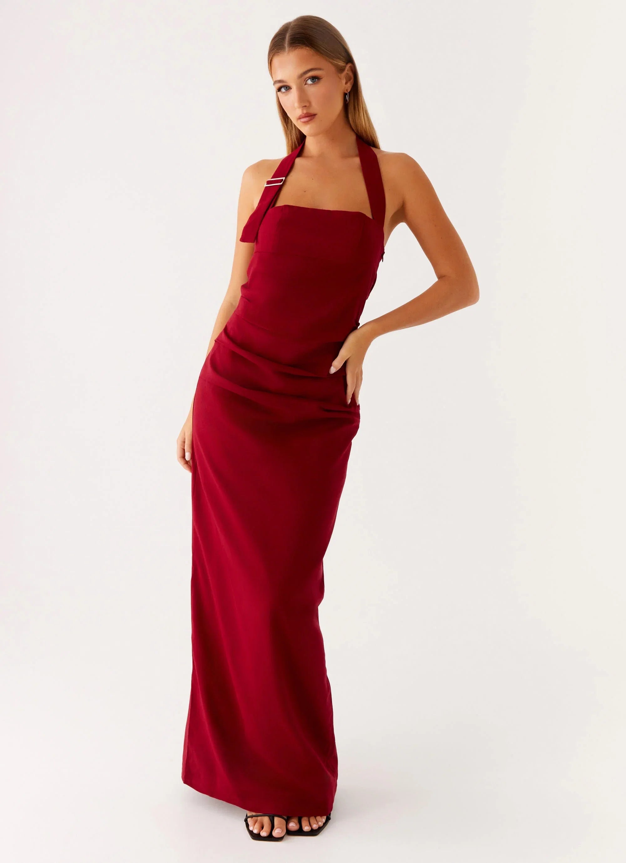 Rumour Has it Maxi Dress Red