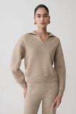 Luca Knit Jumper Beige Marle