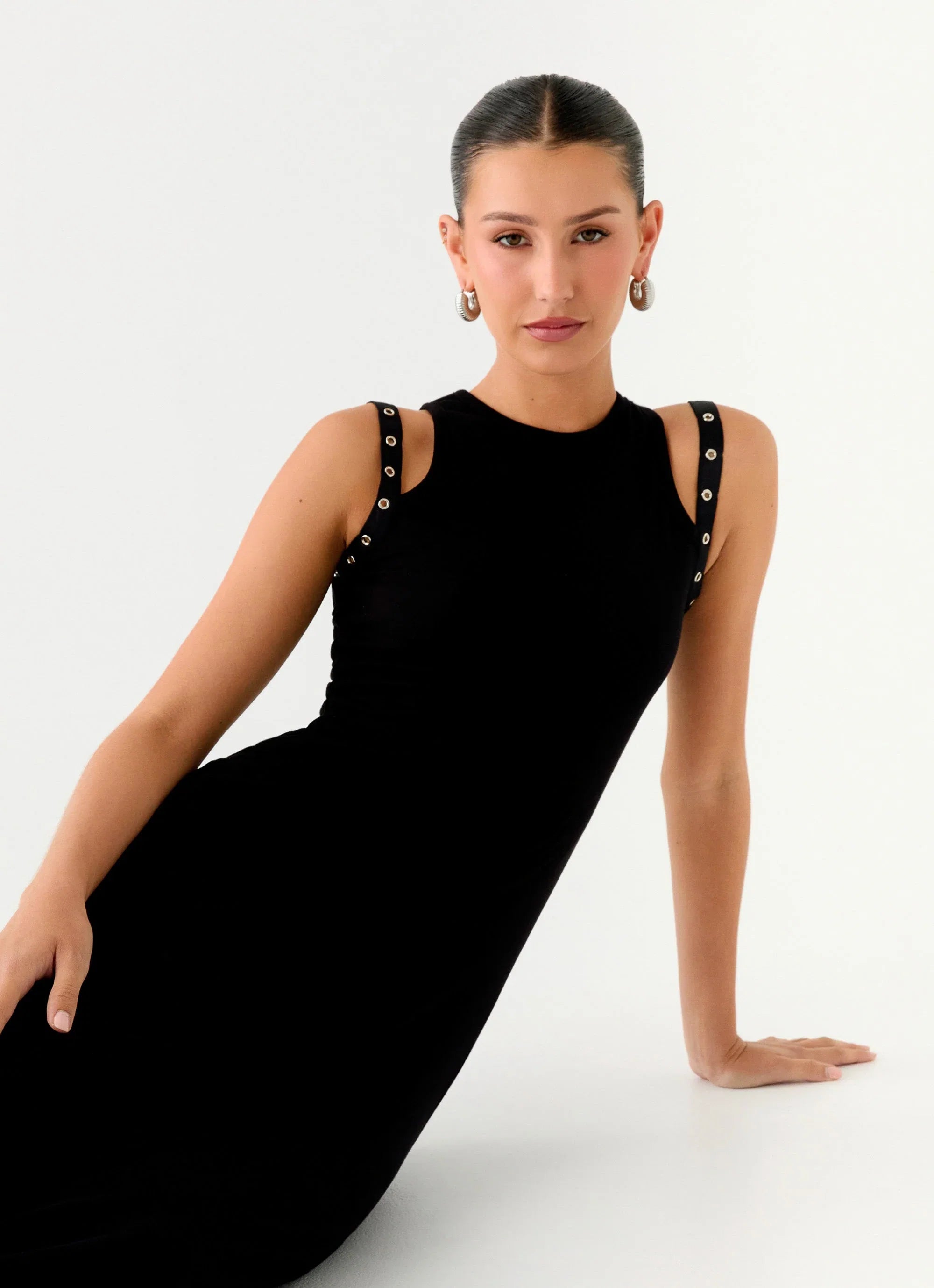Rockstar Maxi Dress Black