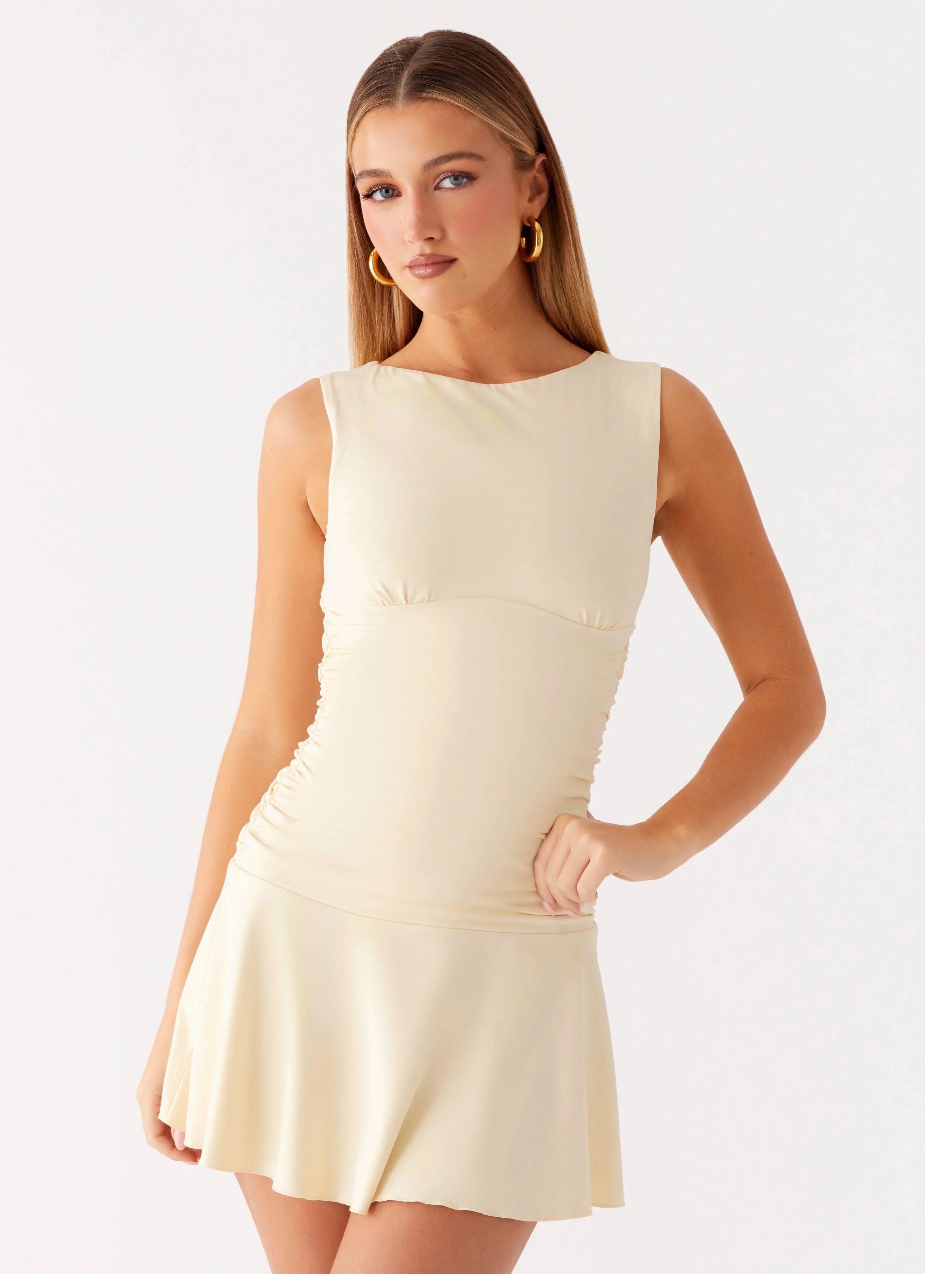 Kelda Mini Dress Yellow