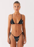 Vada Bikini Top Black