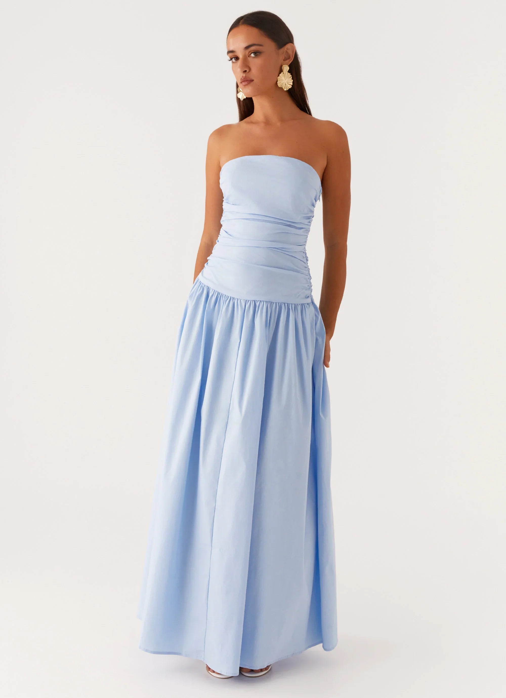 Carmel Maxi Dress Blue