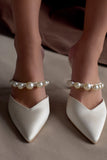 Karla Pearl Mule Ivory