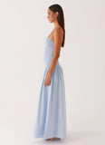 Zahra Maxi Dress Blue