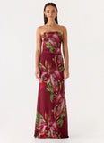 Iroha Strapless Maxi Dress Cuba Cuba