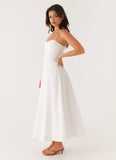 Noosa Midi Dress White