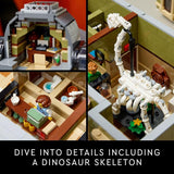 LEGO Icons Natural History Museum Building Kit for Adults Build and Display Gift Idea for Lovers of Museums Dinosaurs Science and Geology Addition to the Modular Buildings Collection 10326