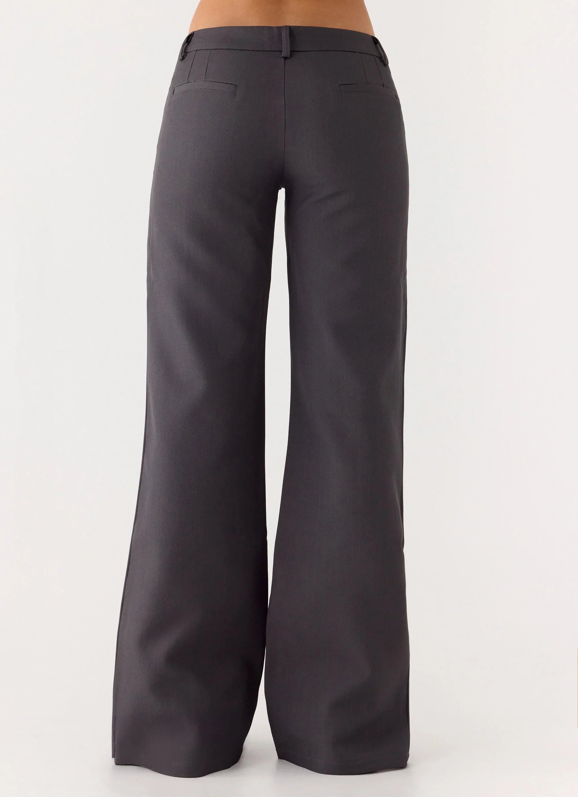 Hot as Ice Low Rise Pants Grey