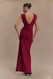 Monique Maxi Dress Plum