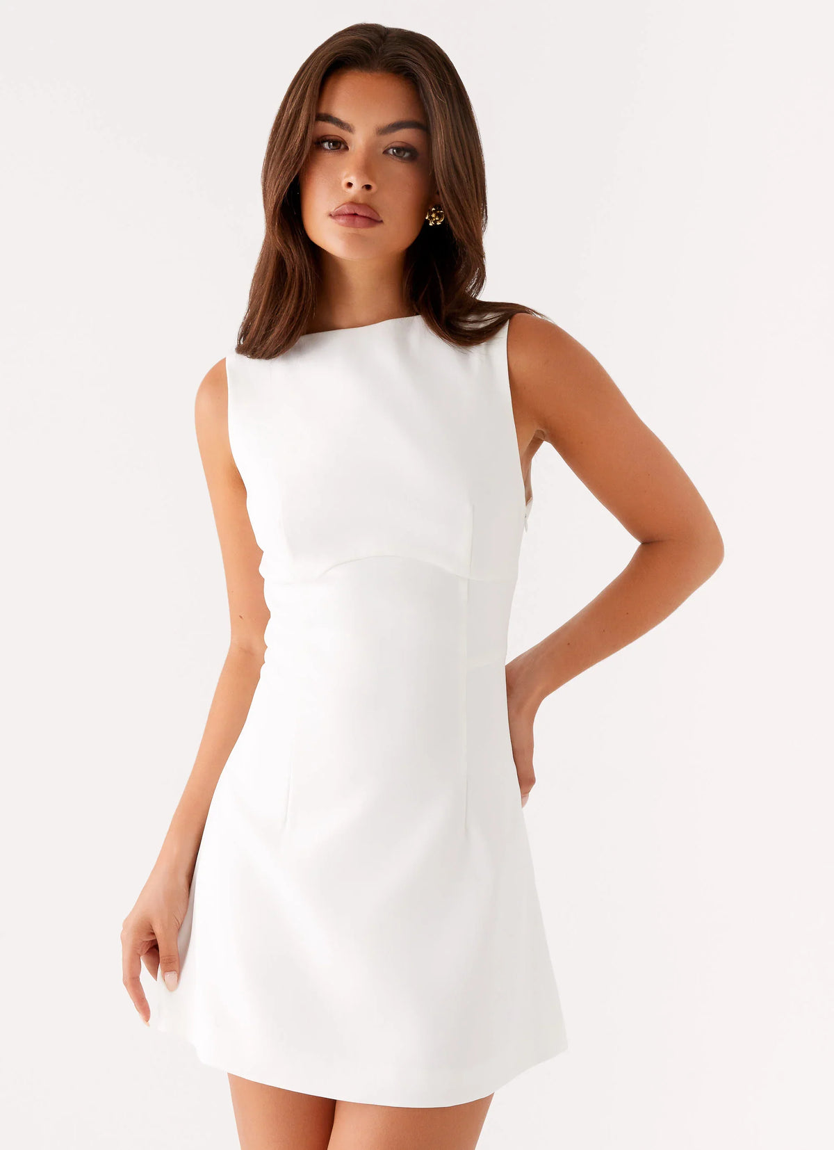 Lulita Mini Dress White