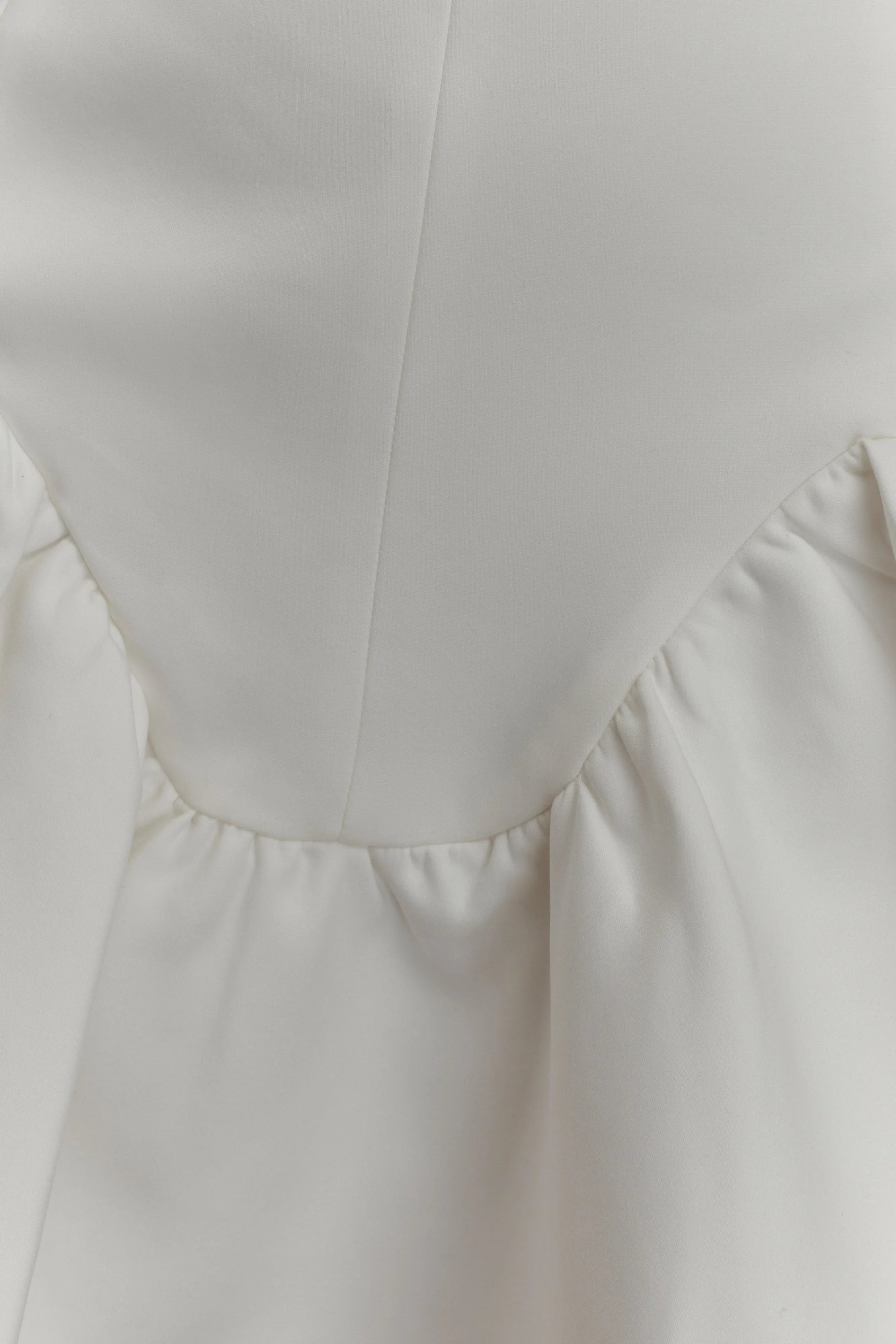 Calipso Halter Mini Dress White